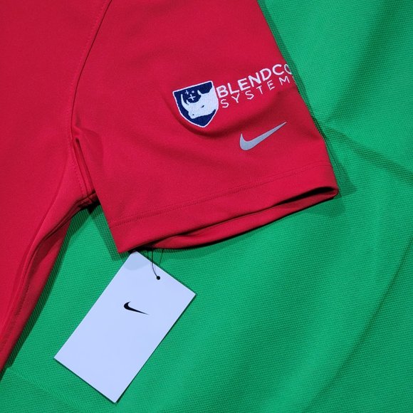 Nike Mens Polo Golf with Flat Knit Collar 838956 Sz M - Picture 5 of 6
